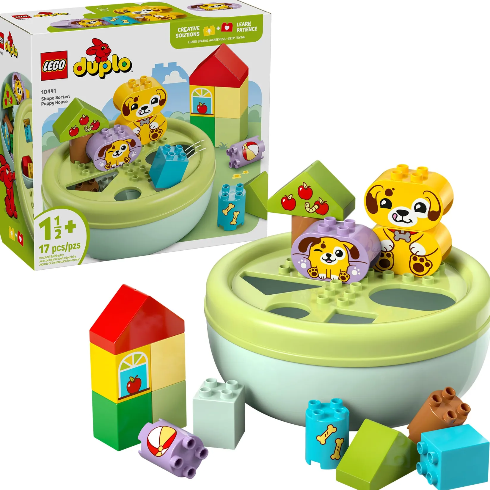 DUPLO® My First Shape Sorter: Puppy House Kids Assembly & Construction