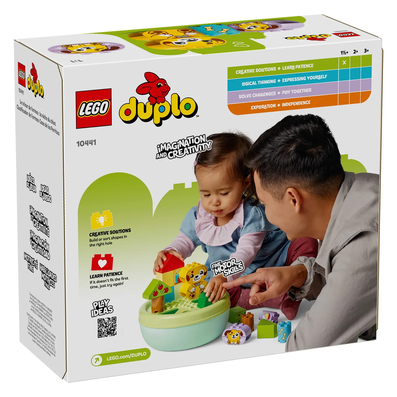 DUPLO® My First Shape Sorter: Puppy House Kids Assembly & Construction