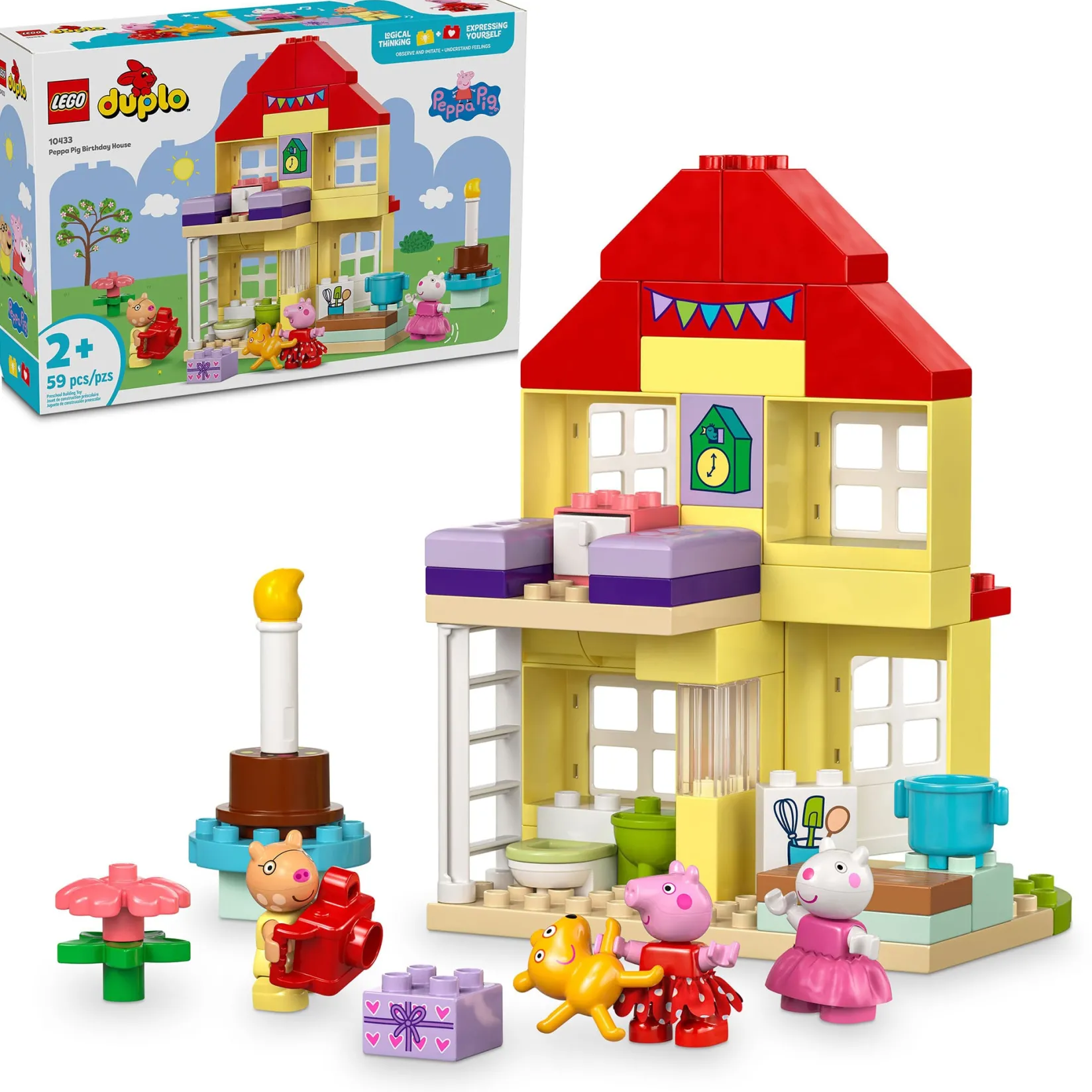 Assembly & Construction>LEGO® DUPLO® Peppa Pig Birthday House