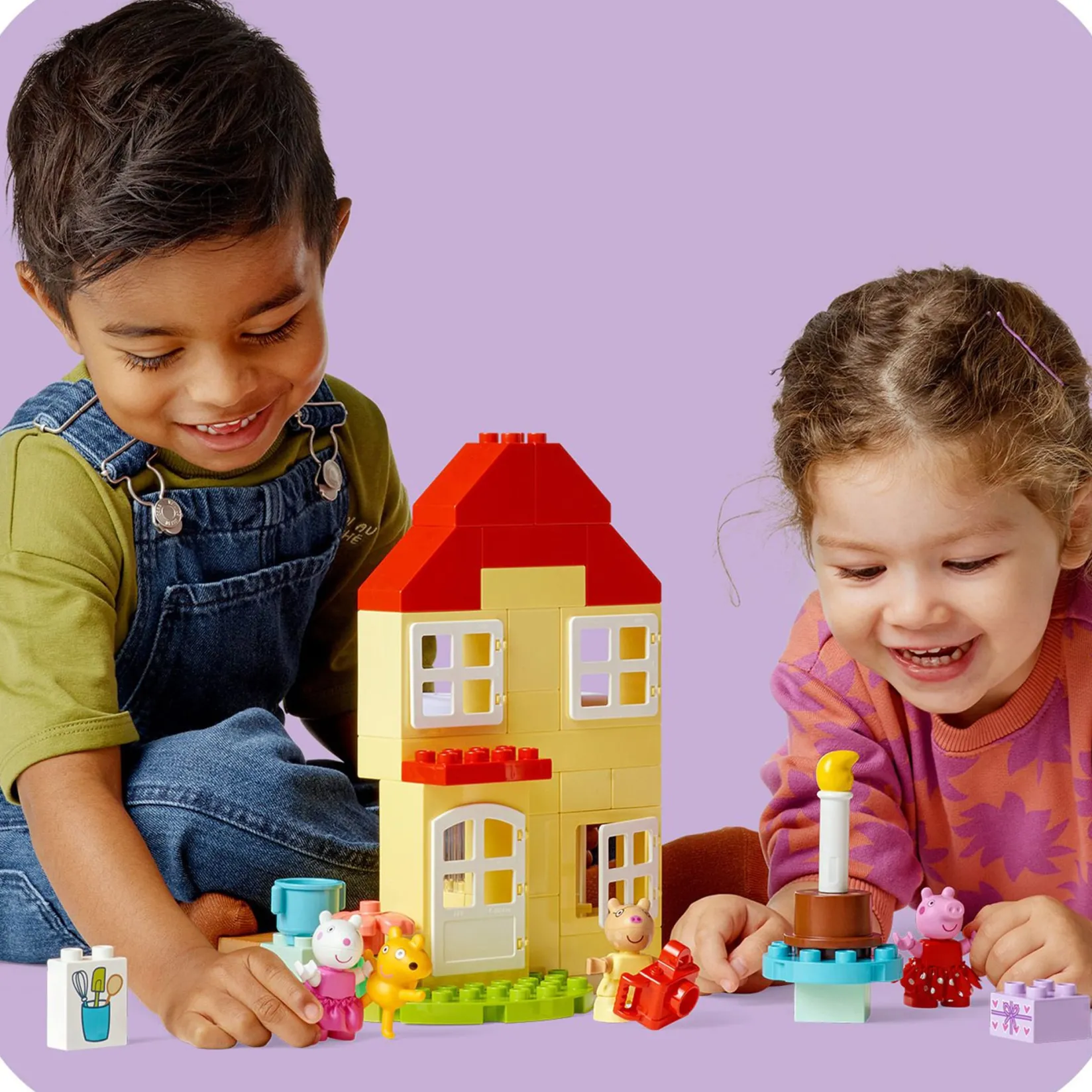 Assembly & Construction>LEGO® DUPLO® Peppa Pig Birthday House