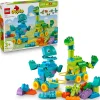 Assembly & Construction>LEGO® DUPLO® Town 3 in 1 Dinosaurs on Wheels