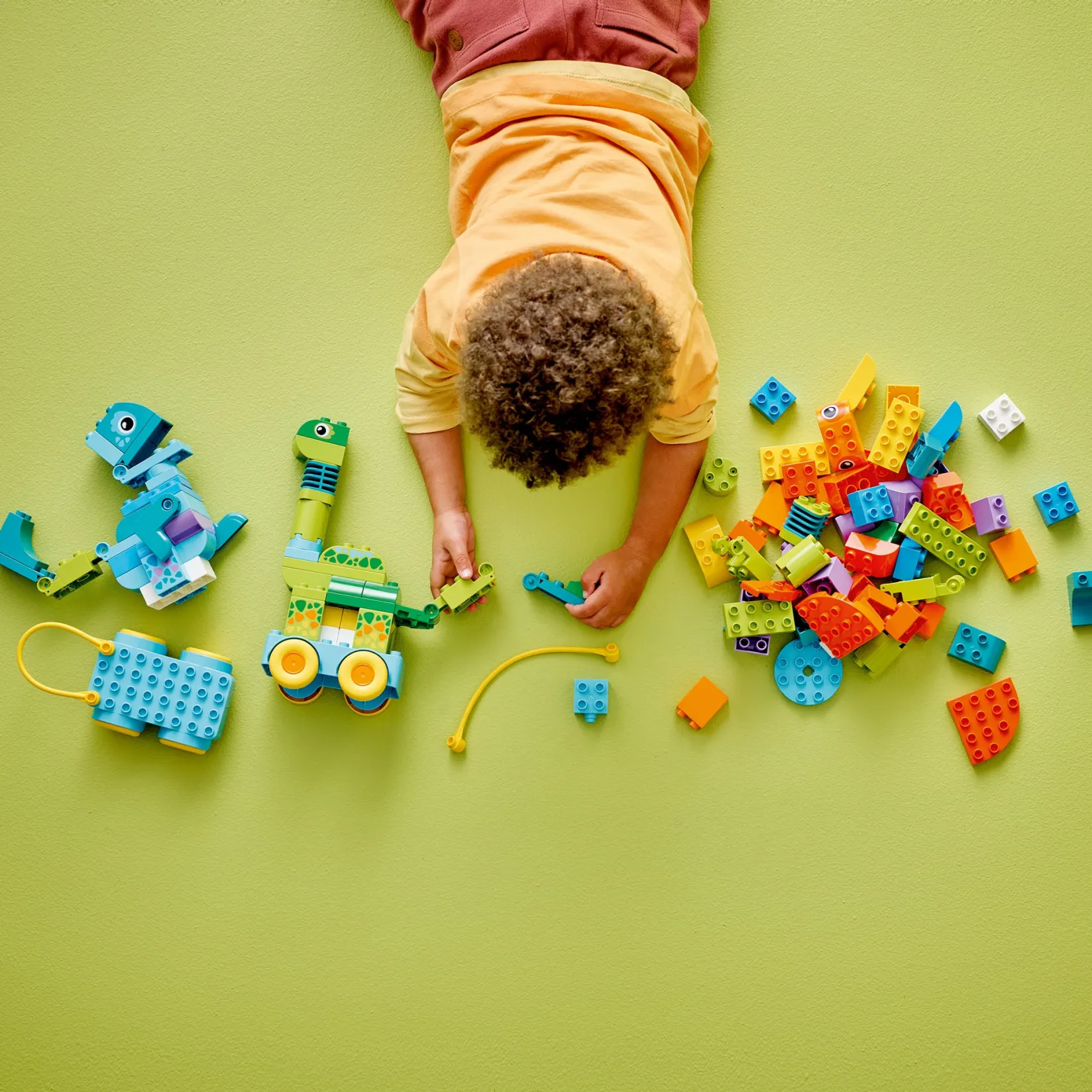 Assembly & Construction>LEGO® DUPLO® Town 3 in 1 Dinosaurs on Wheels