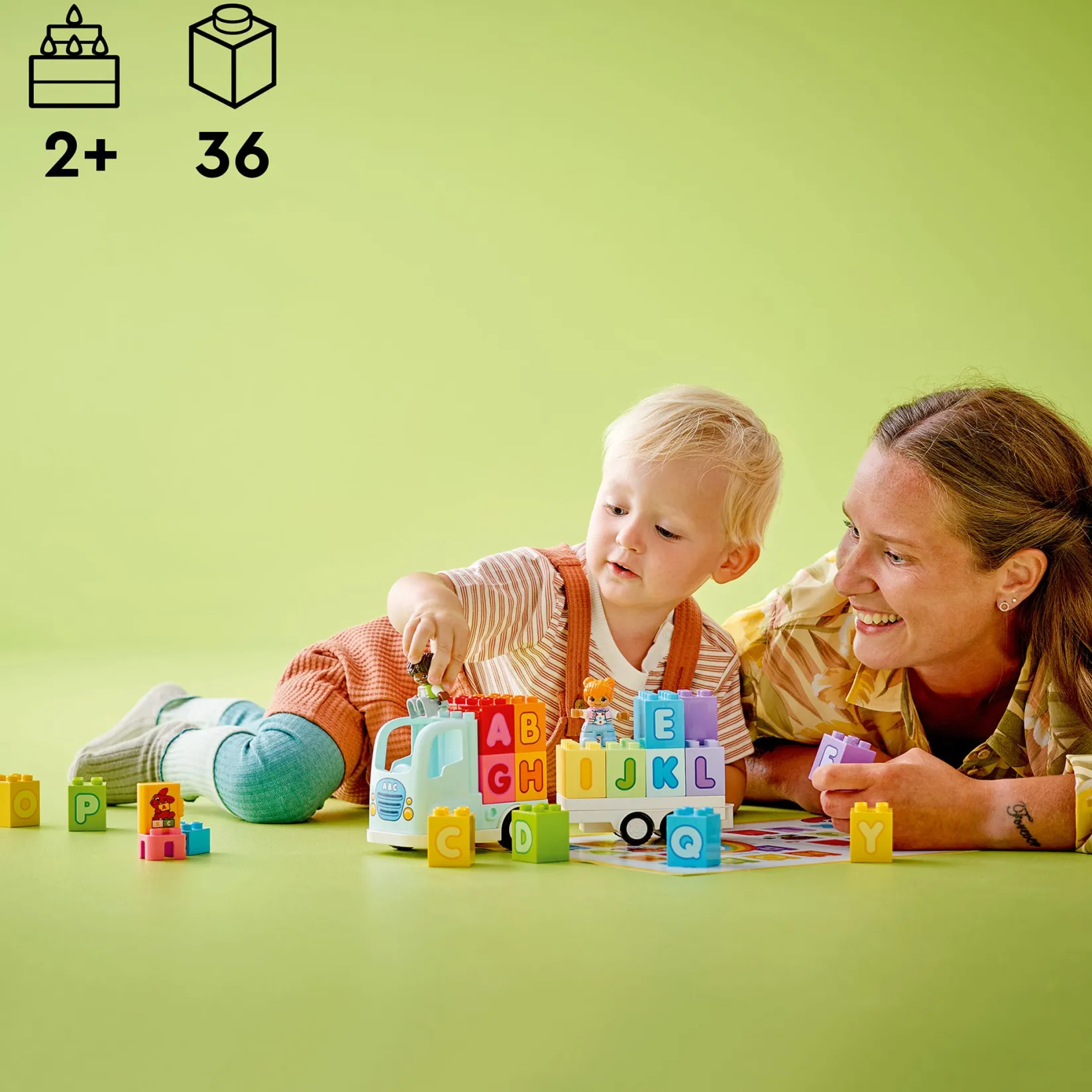 Outlet DUPLO® Town Alphabet Truck Kids Assembly & Construction