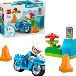 Assembly & Construction>LEGO® DUPLO® Town Blue Police Motorcycle