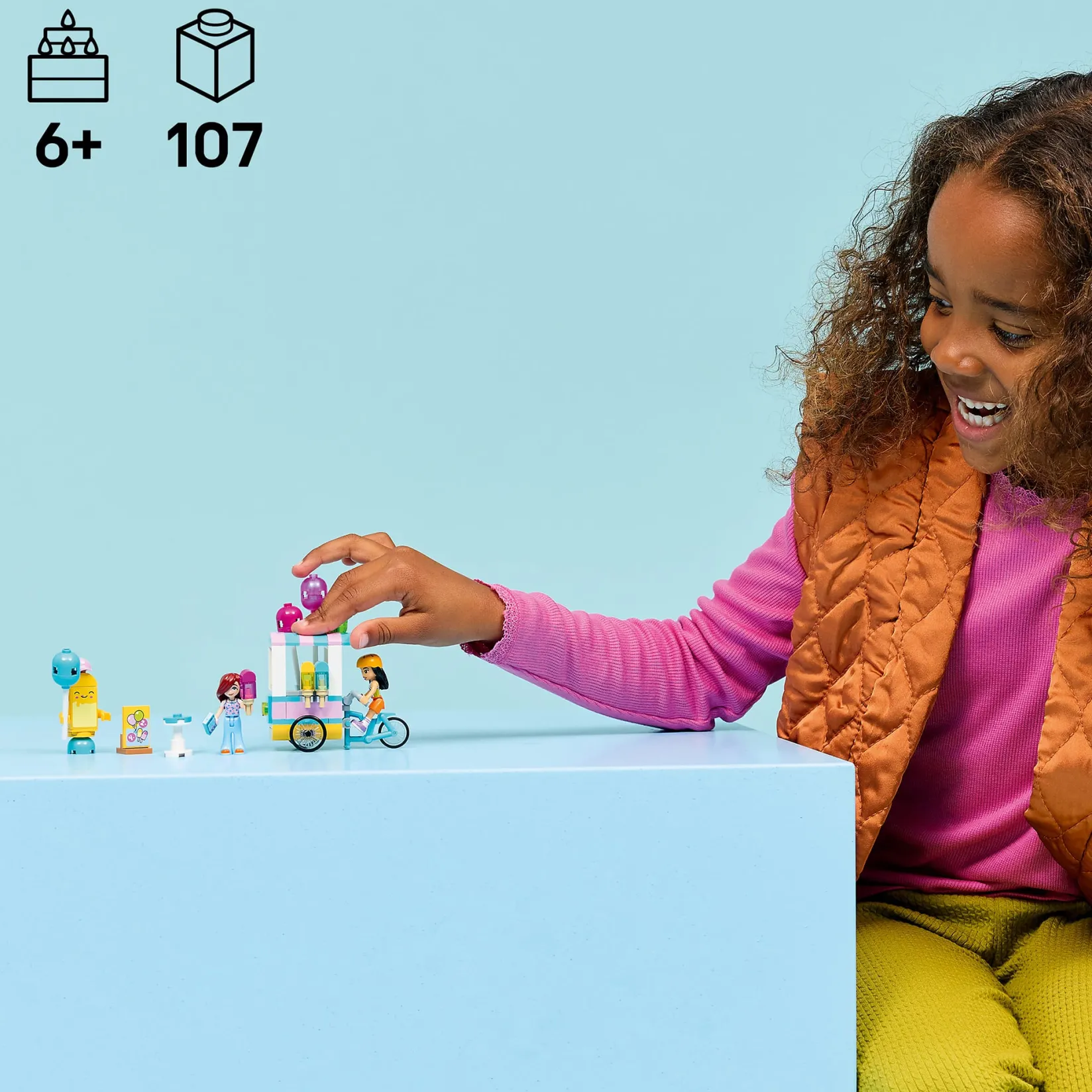 Assembly & Construction>LEGO® Friends Ice Cream & Balloon Stand