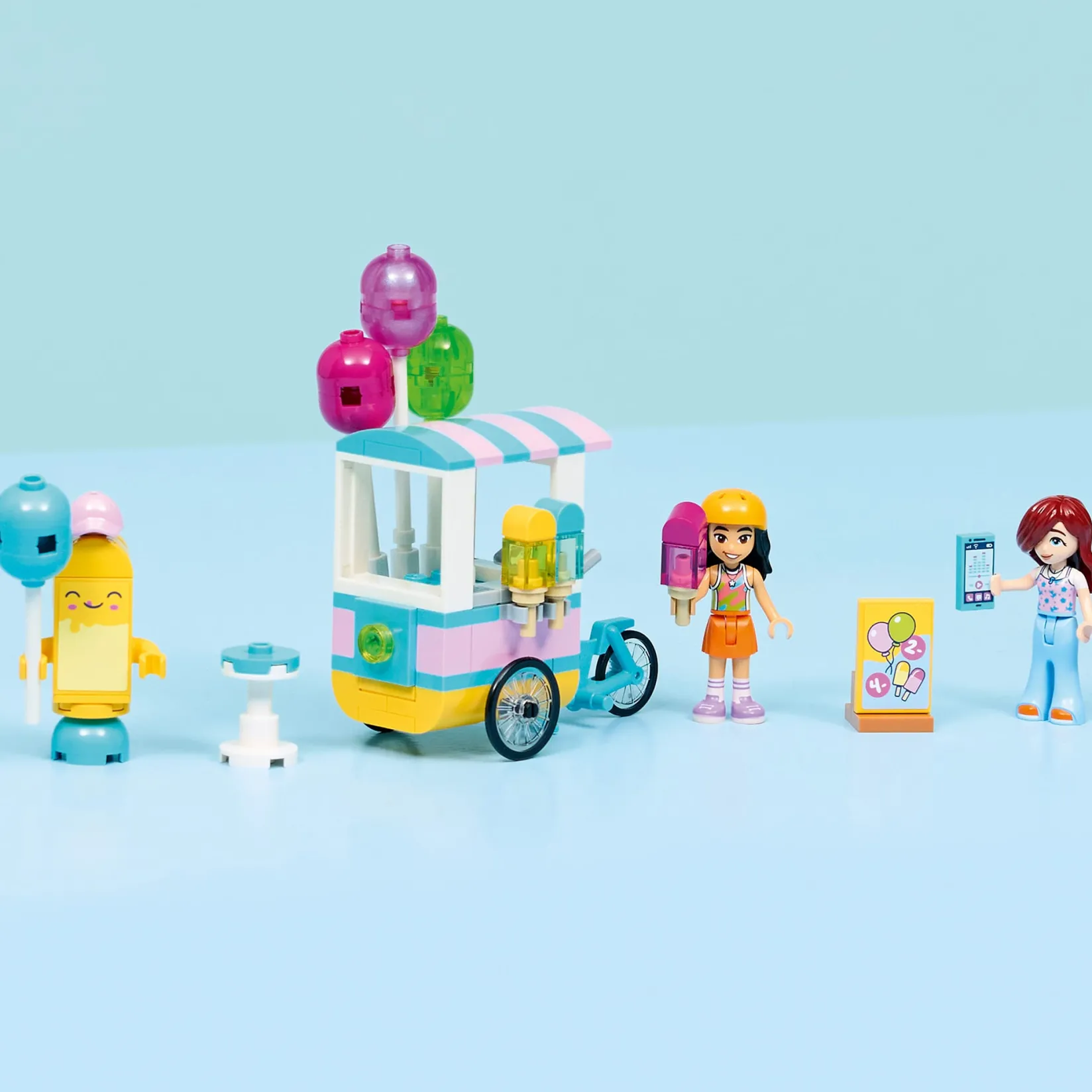 Assembly & Construction>LEGO® Friends Ice Cream & Balloon Stand