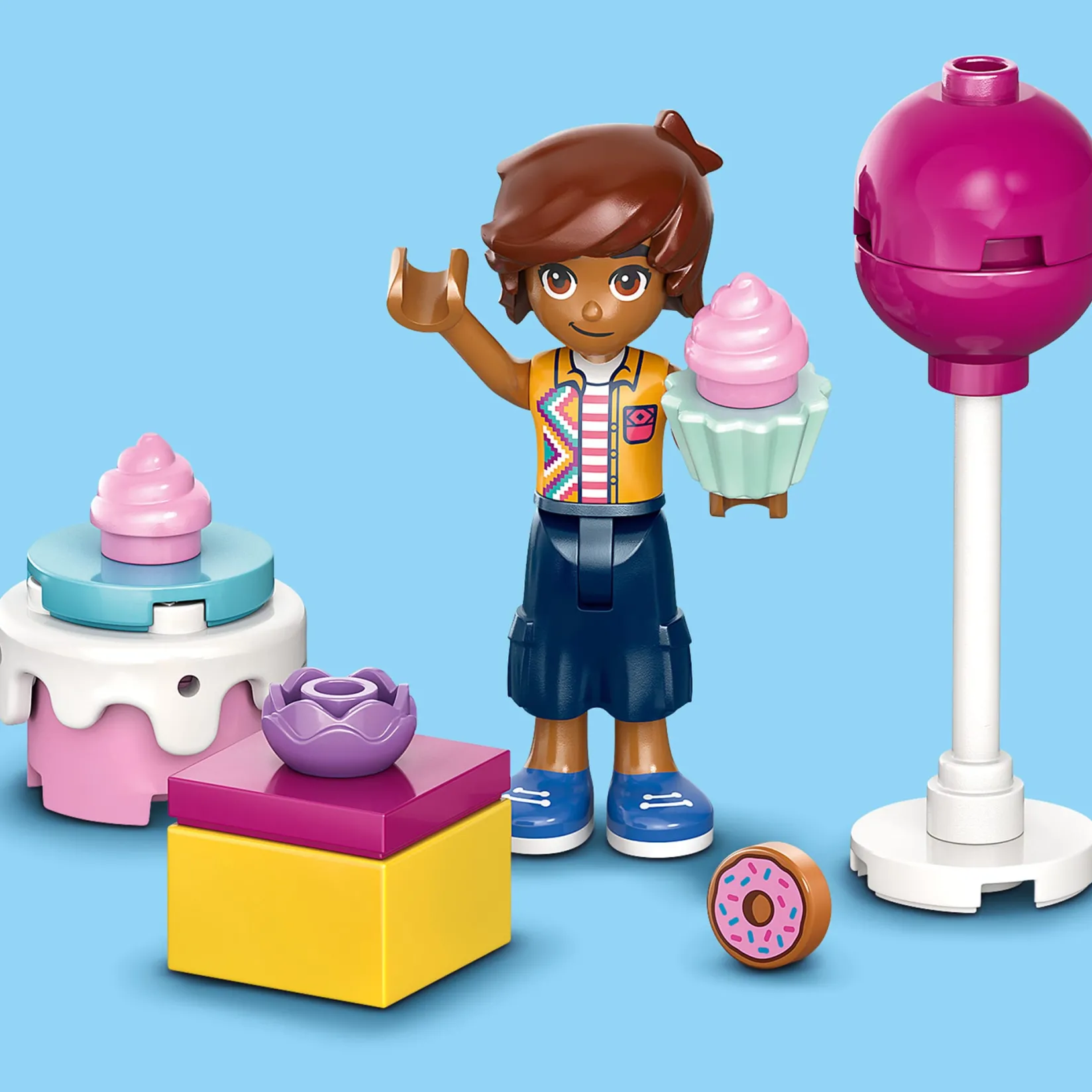 Hot Friends Unicorn Cake Delivery Car Kids Assembly & Construction