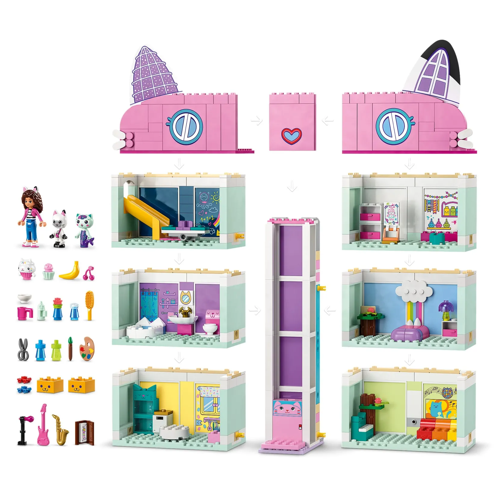Assembly & Construction>LEGO® Gabby’s Dollhouse