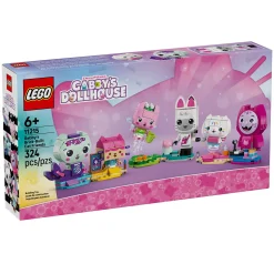 New Gabby’s Dollhouse Gabby’s Brick-Built Cat Friends Kids Assembly & Construction