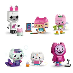 New Gabby’s Dollhouse Gabby’s Brick-Built Cat Friends Kids Assembly & Construction