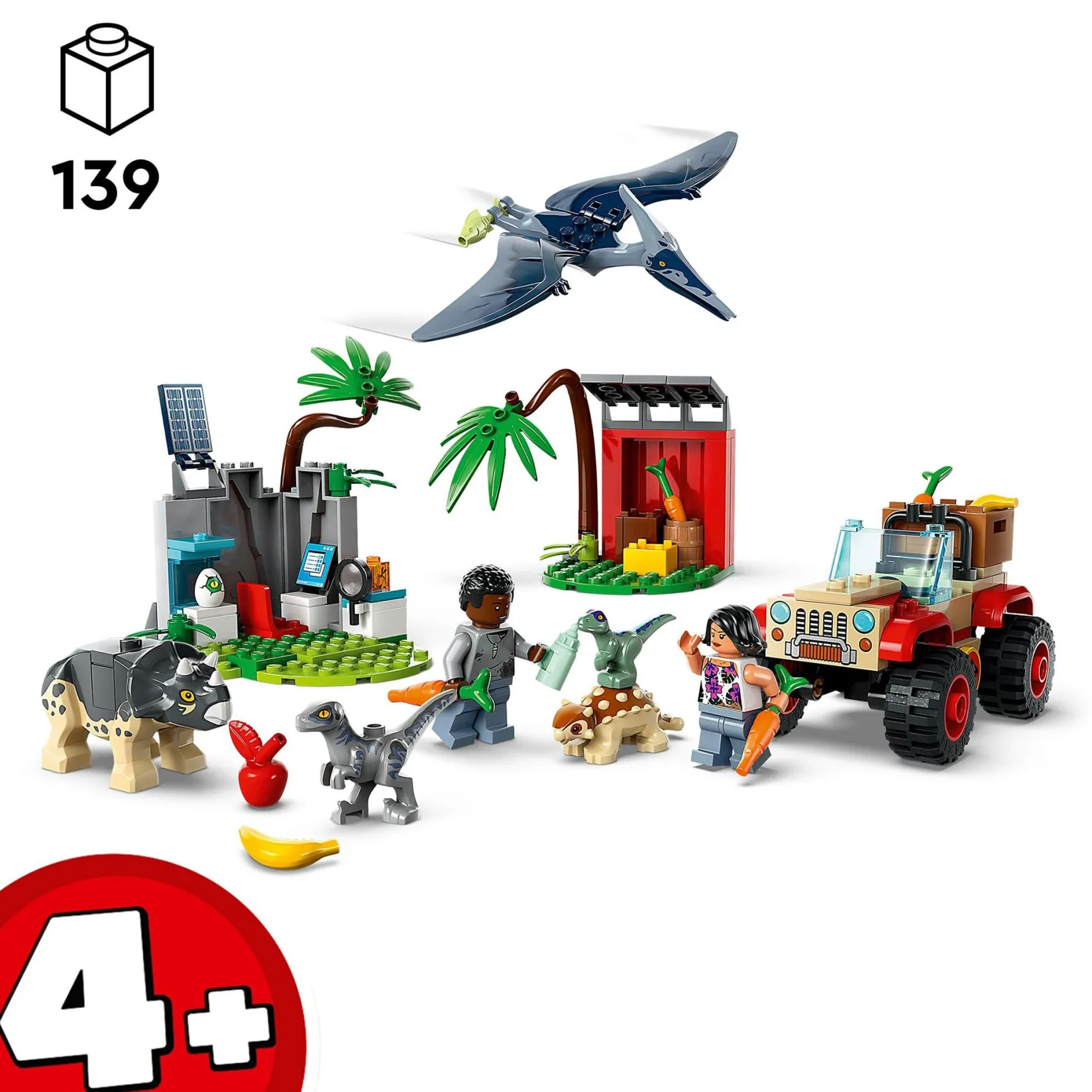 Assembly & Construction>LEGO® Jurassic World Baby Dinosaur Rescue Center