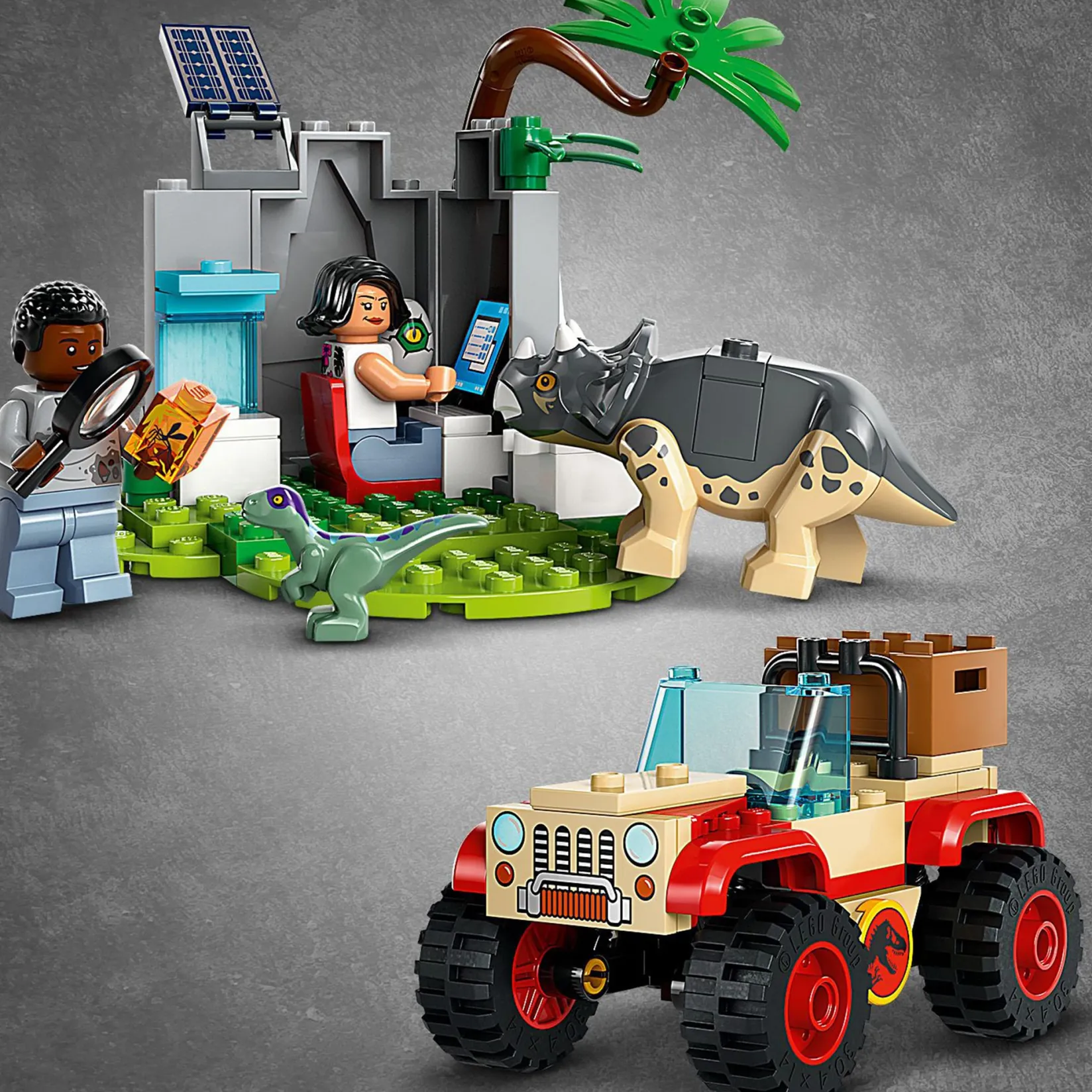 Assembly & Construction>LEGO® Jurassic World Baby Dinosaur Rescue Center
