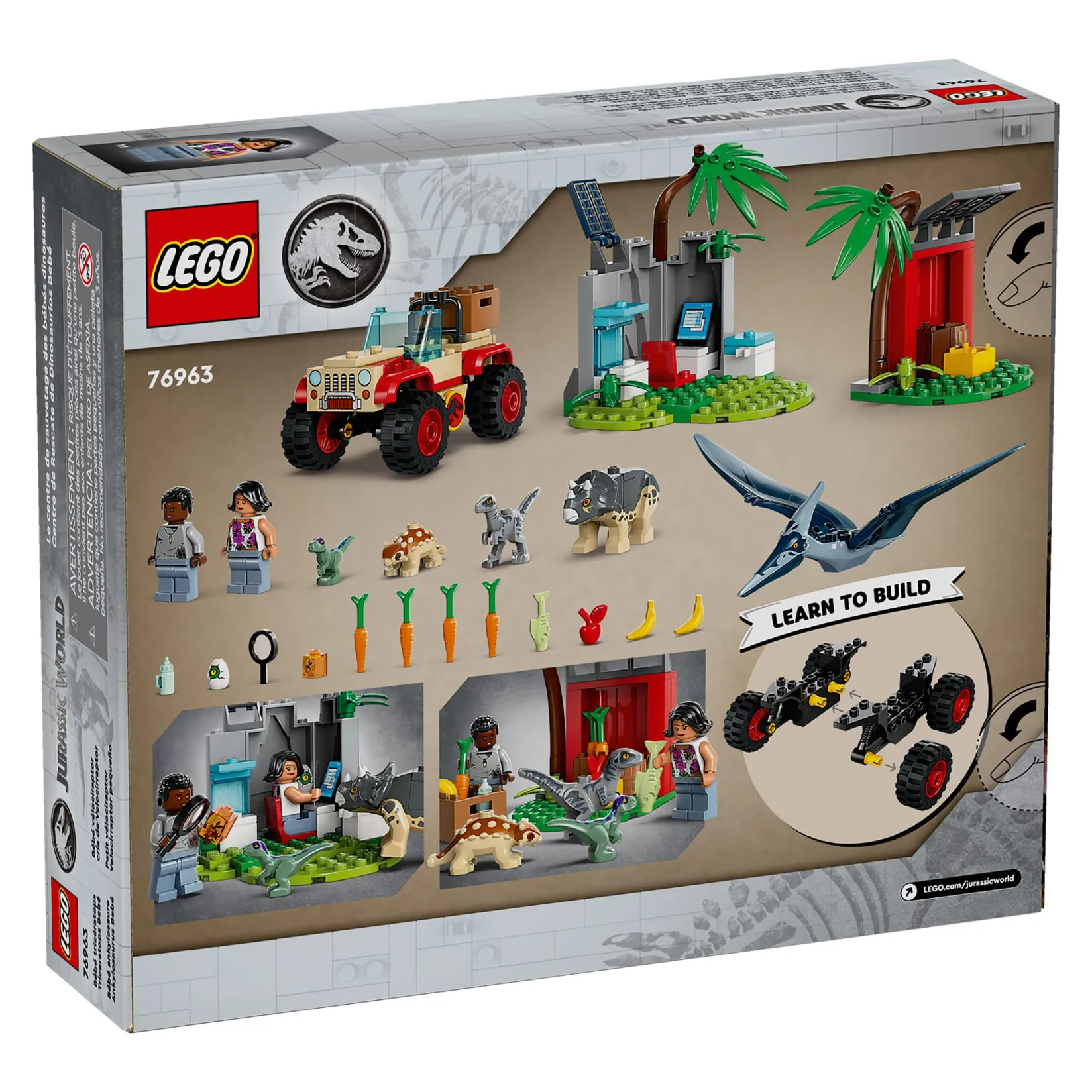 Assembly & Construction>LEGO® Jurassic World Baby Dinosaur Rescue Center