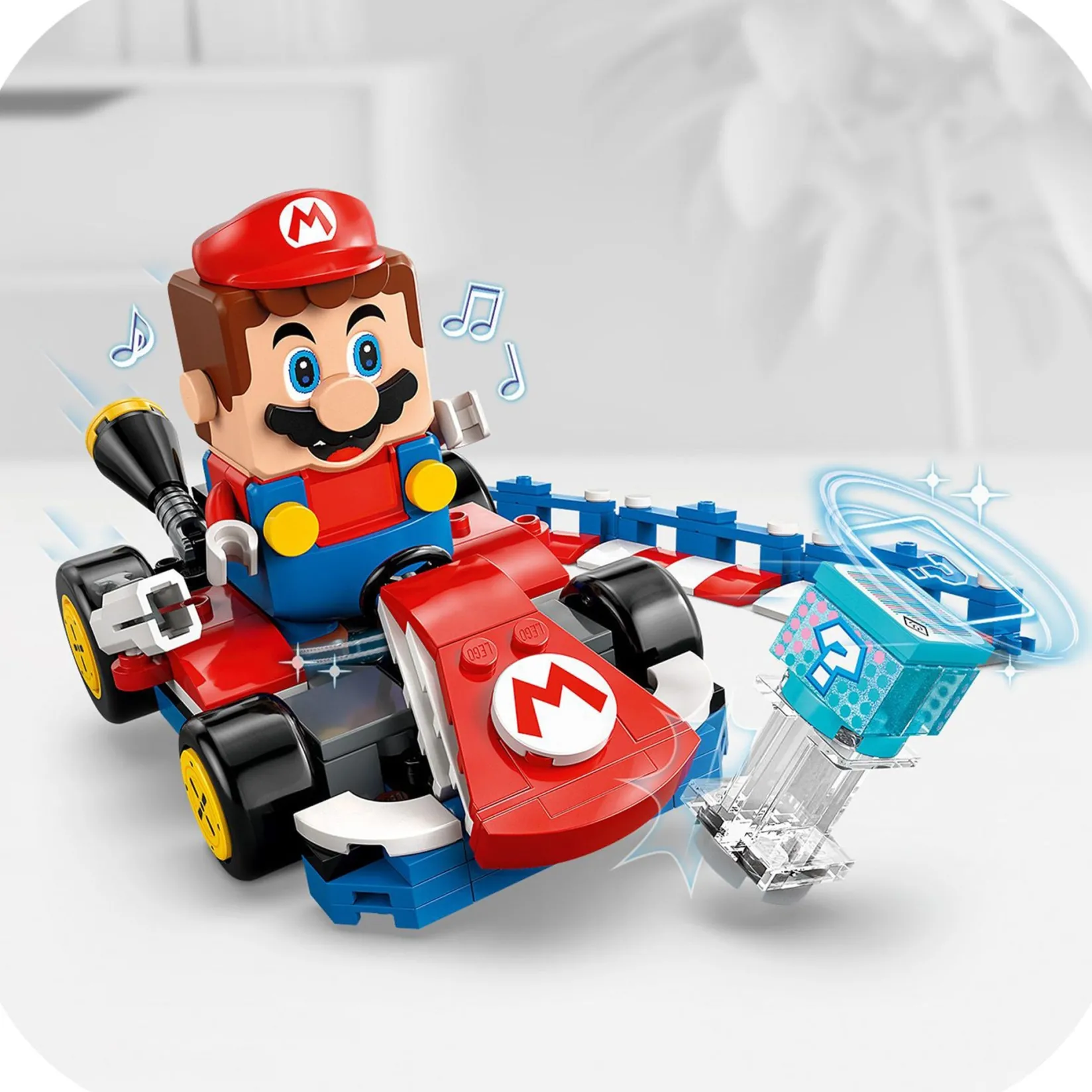 Assembly & Construction>LEGO® Super Mario™: Mario Kart™ – Interactive Mario™ & Standard Kart