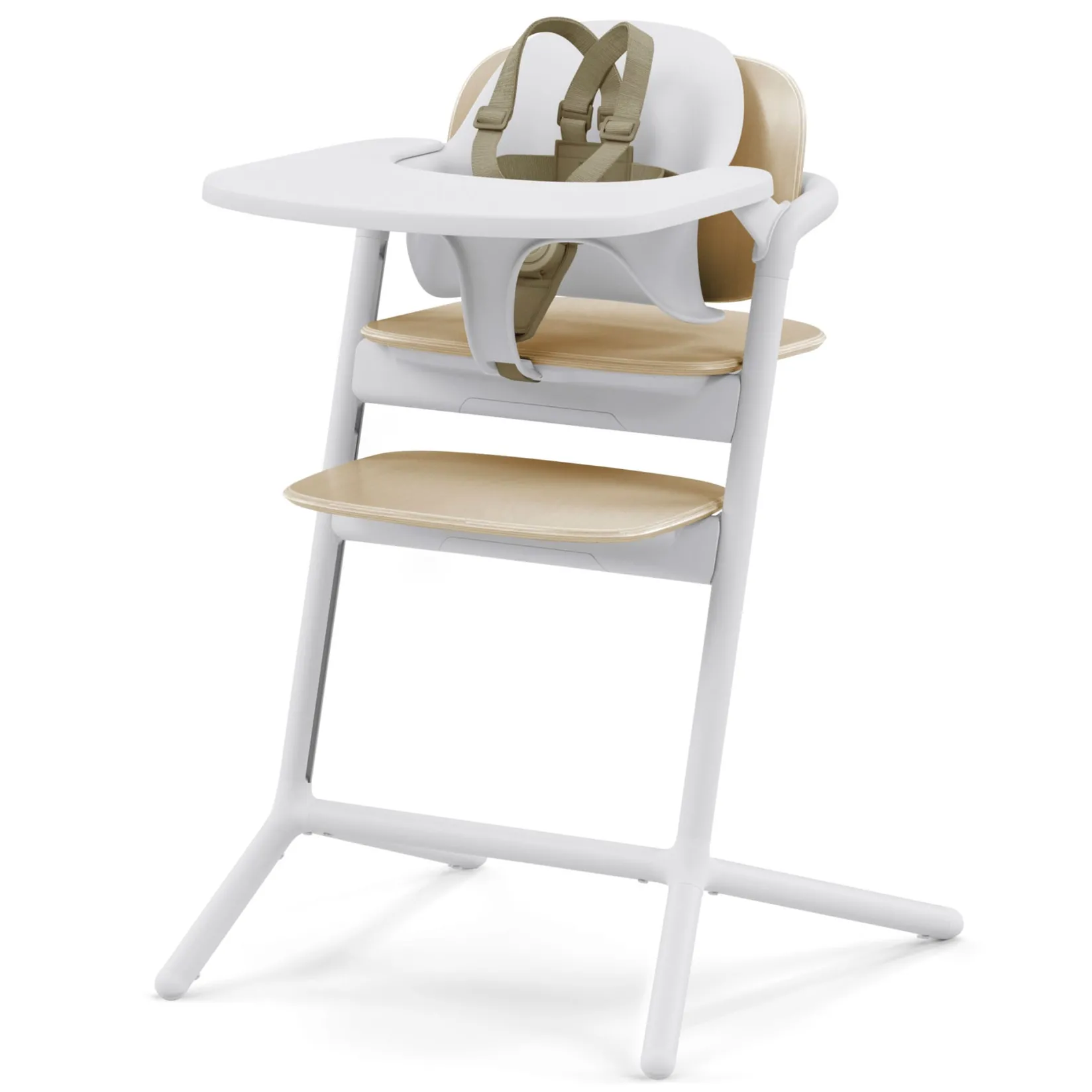 High Chairs & Booster Seats|High Chairs & Booster Seats>Cybex LEMO 2 High Chair 3-in-1 - Sand White