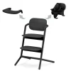 LEMO 2 High Chair 3-in-1 - Stunning Black High Chairs & Booster Seats|High Chairs & Booster Seats
