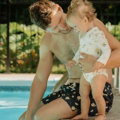 New Lemons Uv Long Sleeve Swimsuit 0-24m Swimsuits