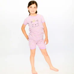 Discount Leopard Pajama Set 7-10 Kids Pajamas & Bathrobes