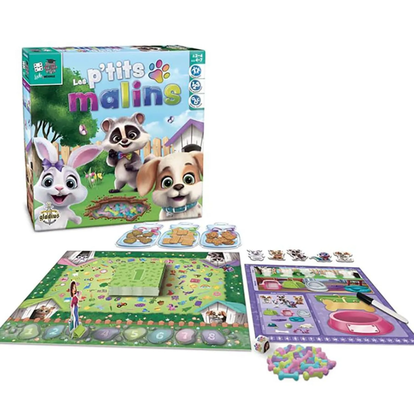 Clearance Les P'Tits Malins Kids Board Games
