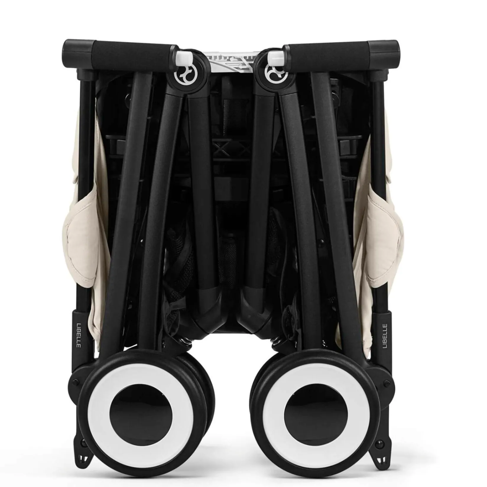 Outlet Libelle Stroller - Black / Canvas White Kids Strollers|Strollers & Trailers