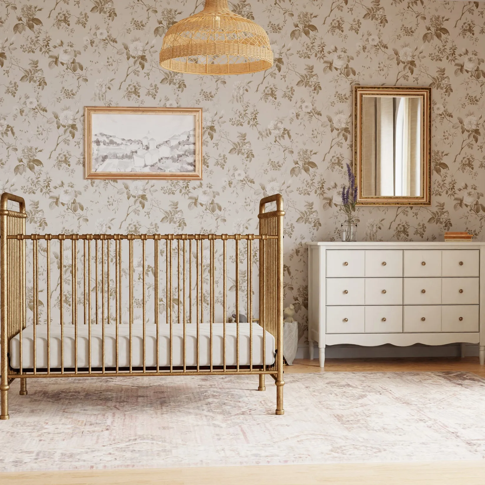 Outlet Liberty 6-Drawer Assembled Dresser - Warm White Storage Furniture