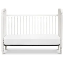 Outlet Liberty 3-in-1 Convertible Spindle Crib With Conversion Kit - Warm White Cribs & Mattresses|Cribs & Mattresses