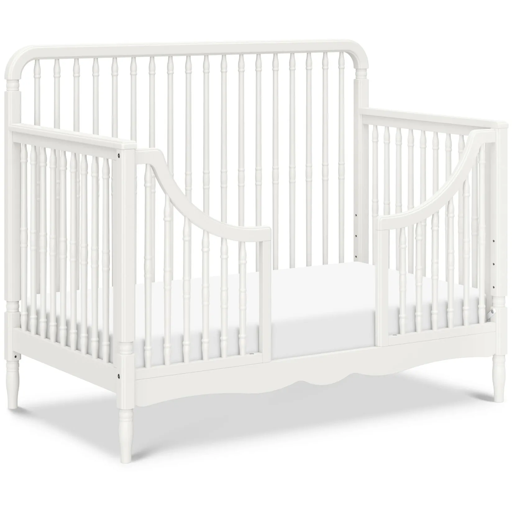 Cribs & Mattresses|Cribs & Mattresses>Namesake Liberty 4-in-1 Convertible Spindle Crib - Warm White