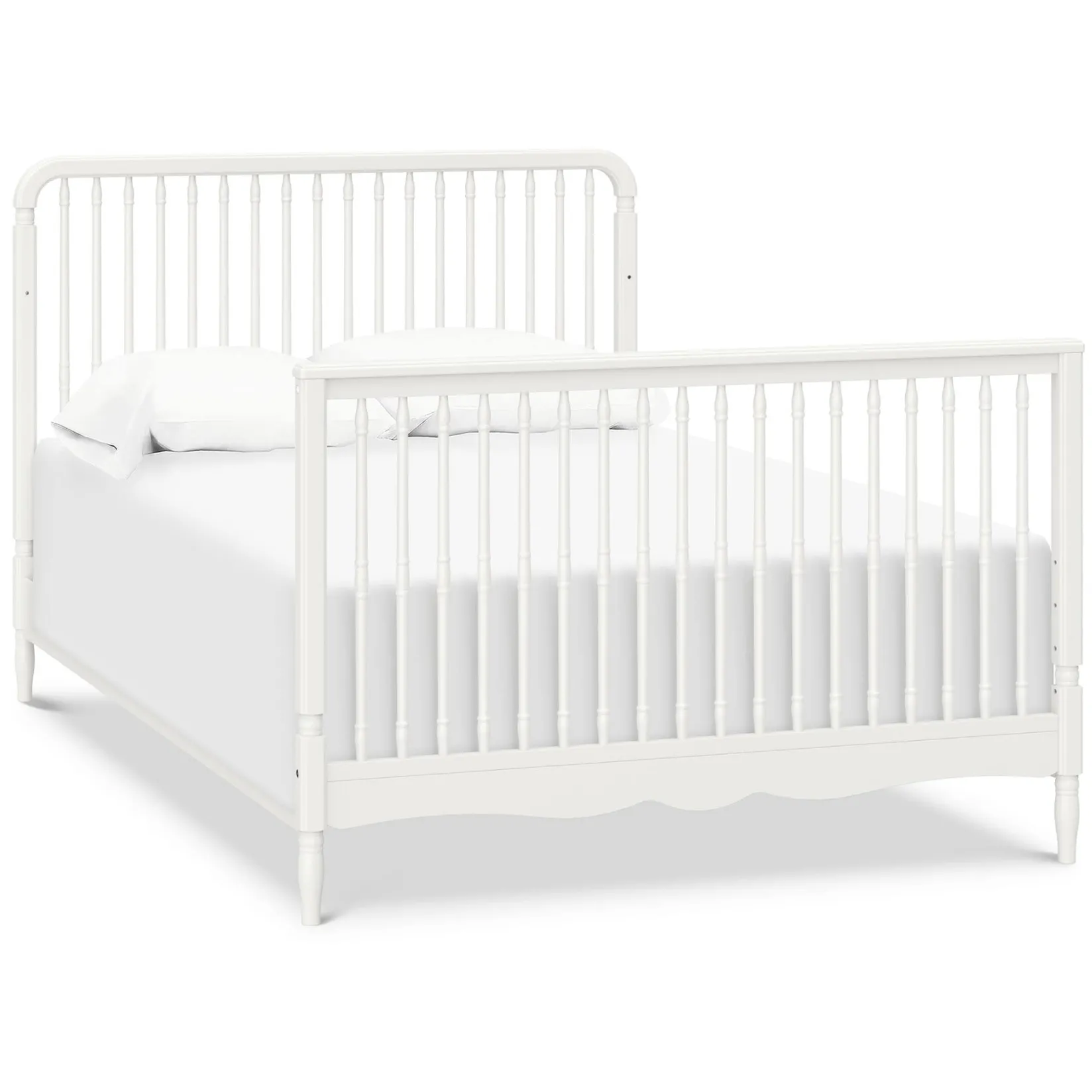 Cribs & Mattresses|Cribs & Mattresses>Namesake Liberty 4-in-1 Convertible Spindle Crib - Warm White
