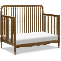 Liberty 4-in-1 Convertible Spindle Crib - Natural Hazelnut Cribs & Mattresses|Cribs & Mattresses