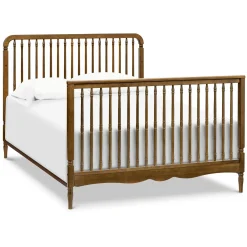 Liberty 4-in-1 Convertible Spindle Crib - Natural Hazelnut Cribs & Mattresses|Cribs & Mattresses