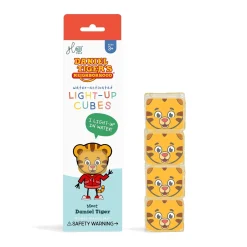 Hot Light-Up Cubes for Bath - Daniel Tiger Bath Toys|Bath Accessories