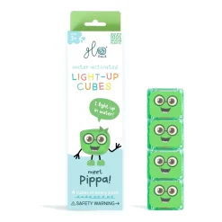 Bath Toys|Bath Accessories>Glo Pals Light-Up Cubes for Bath - Pippa