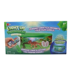 Diy & Activities>Groupe Ricochet Light-up Terrarium - Dinosaur