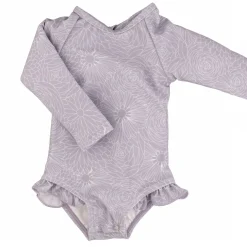 Swimsuits>Current Tyed Lily Ruffle Swimsuit 0-24m Lilac