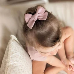 Sale Linen Bow Clips (2) BOY Fashion Accessories|Fashion Accessories