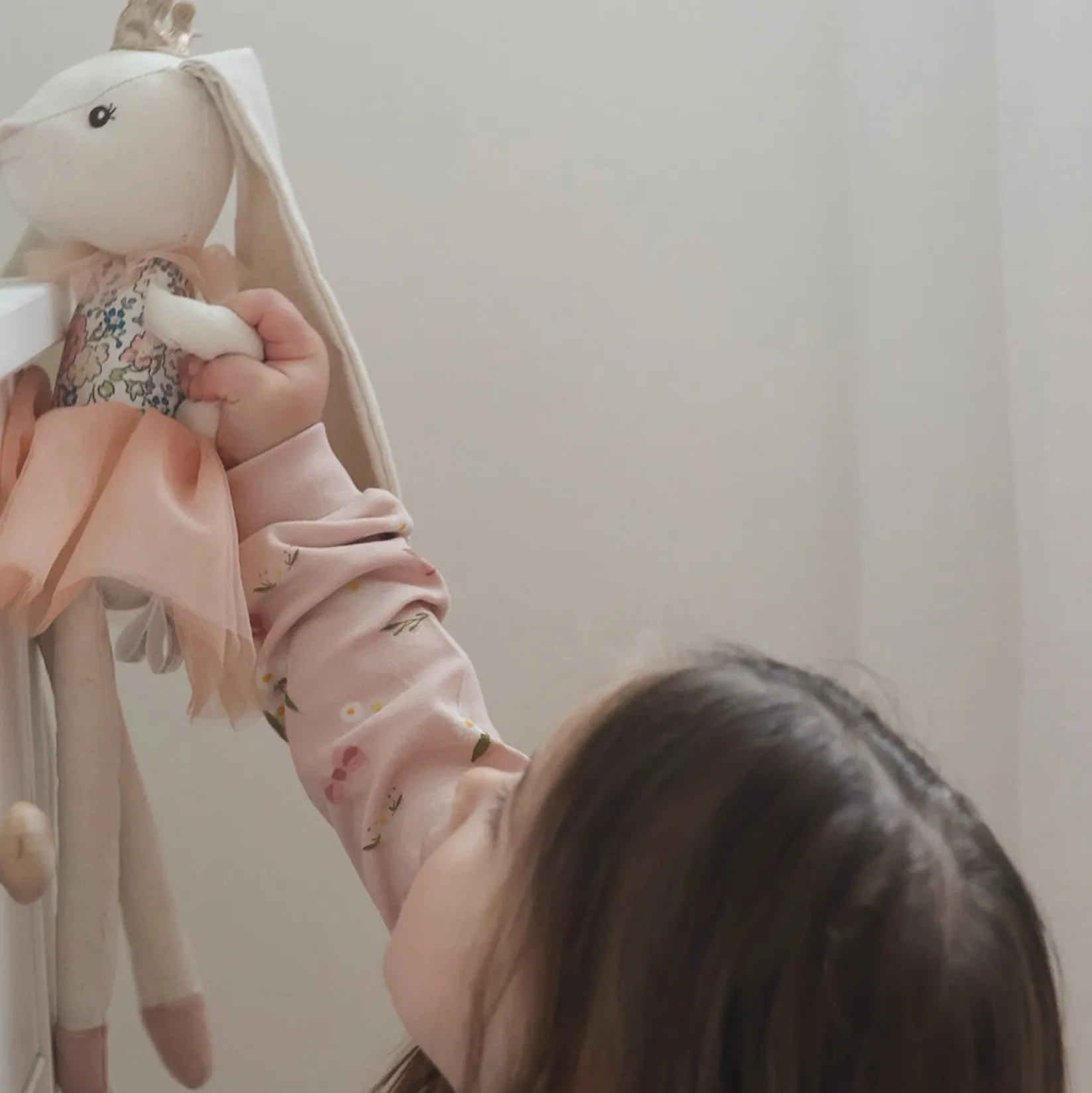 Plush Toys>Bebe Confort Linen Bunny Ballerina Dress