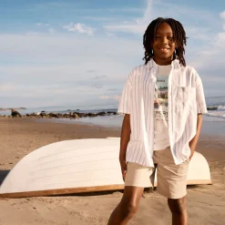 Best Linen Camp Shirt 5-18y Kids/BOY Tops