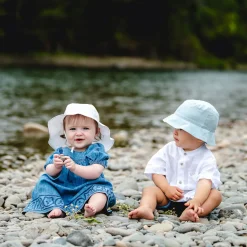 Outlet Linen Hat 0-18m BOY Hats & Caps|Hats And Caps