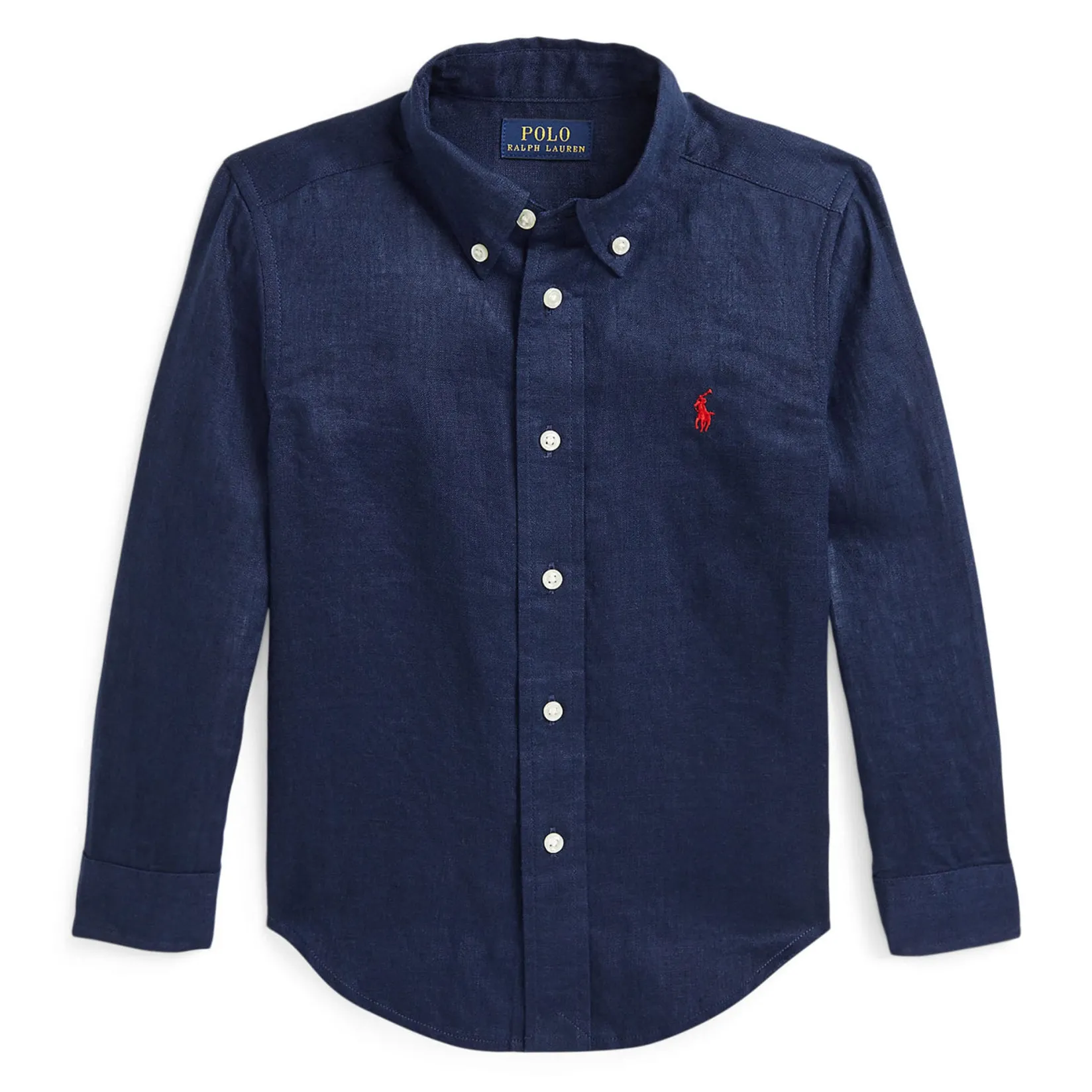 Sale Linen Sport Shirt 2-7y Kids/BOY Tops