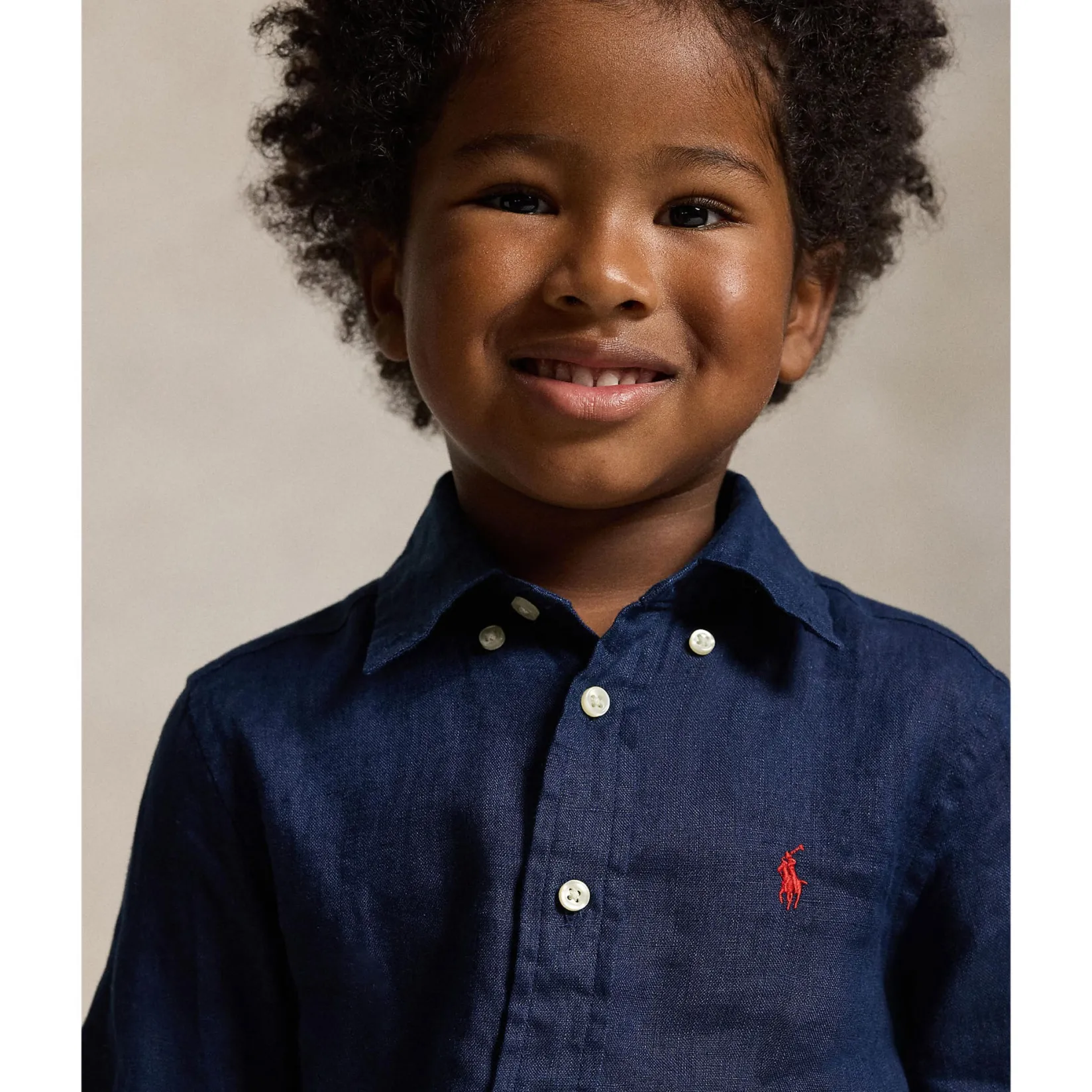 Sale Linen Sport Shirt 2-7y Kids/BOY Tops
