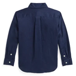 Sale Linen Sport Shirt 2-7y Kids/BOY Tops