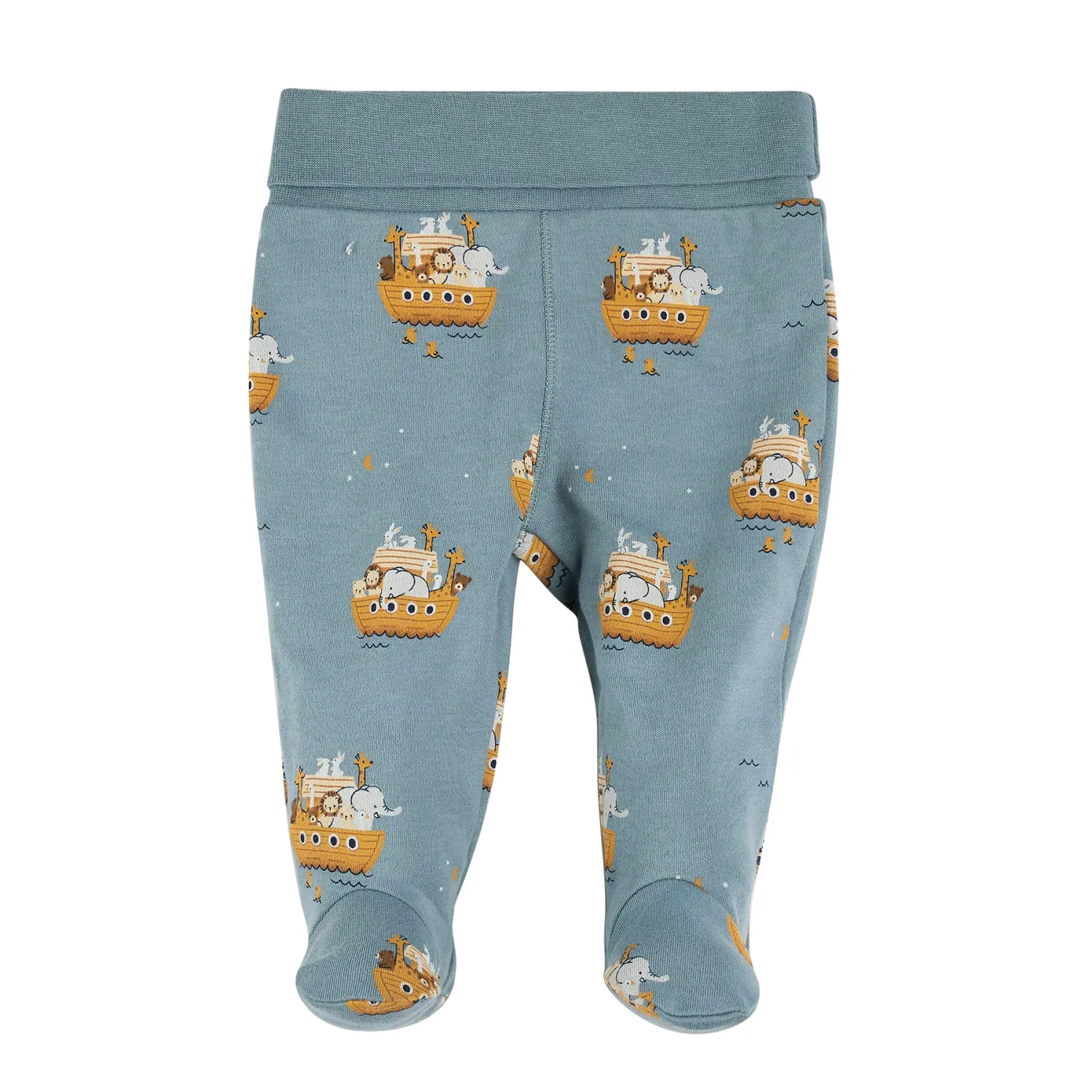 Outfit Sets>Petit Lem Lions 4pc Set Premie Turquoise