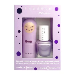 Body & Hair Care|Body & Hair Care>Inuwet Lip Balm Nail Polish Duo - Purple