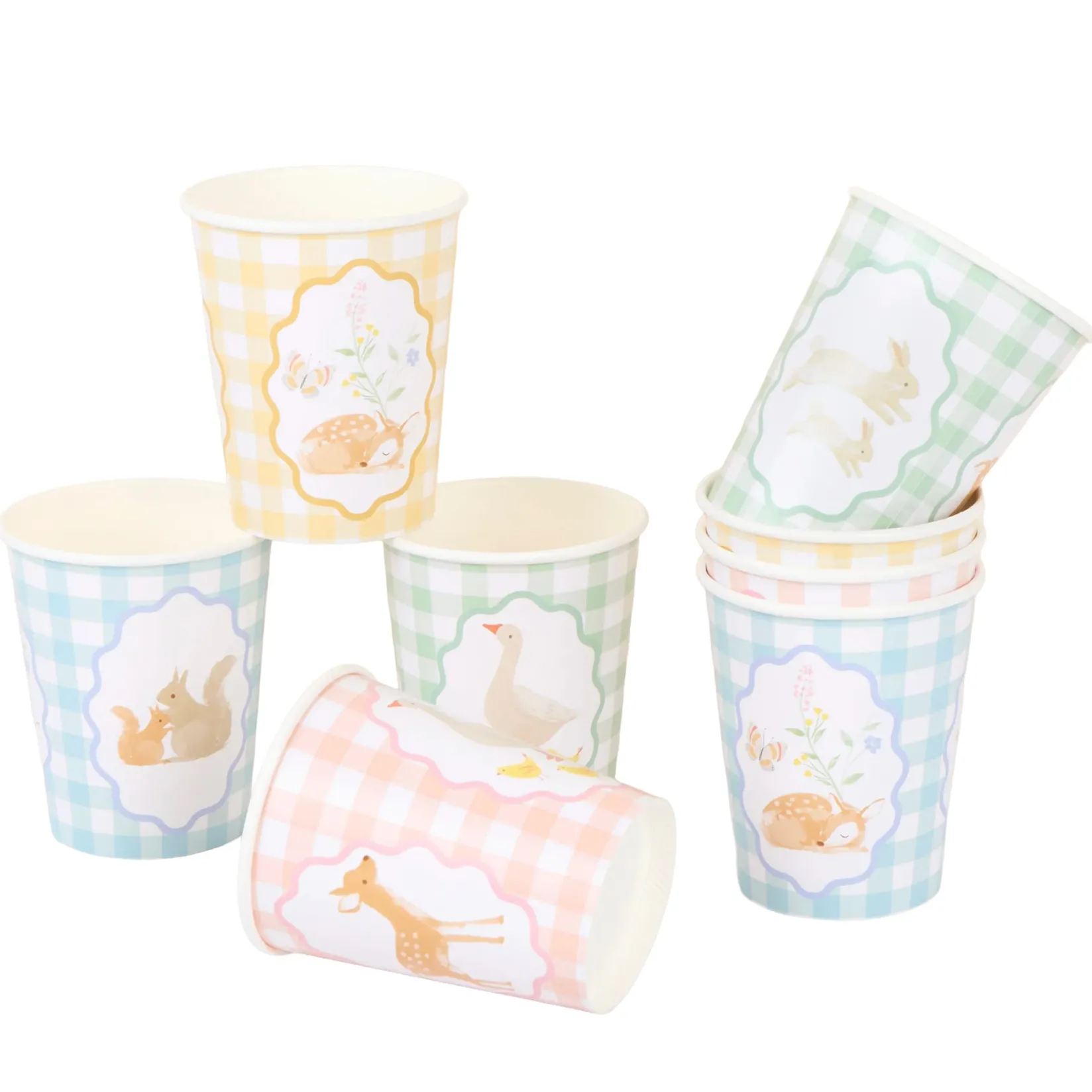 Party Supplies>Meri Meri Little Animals Cups (8)