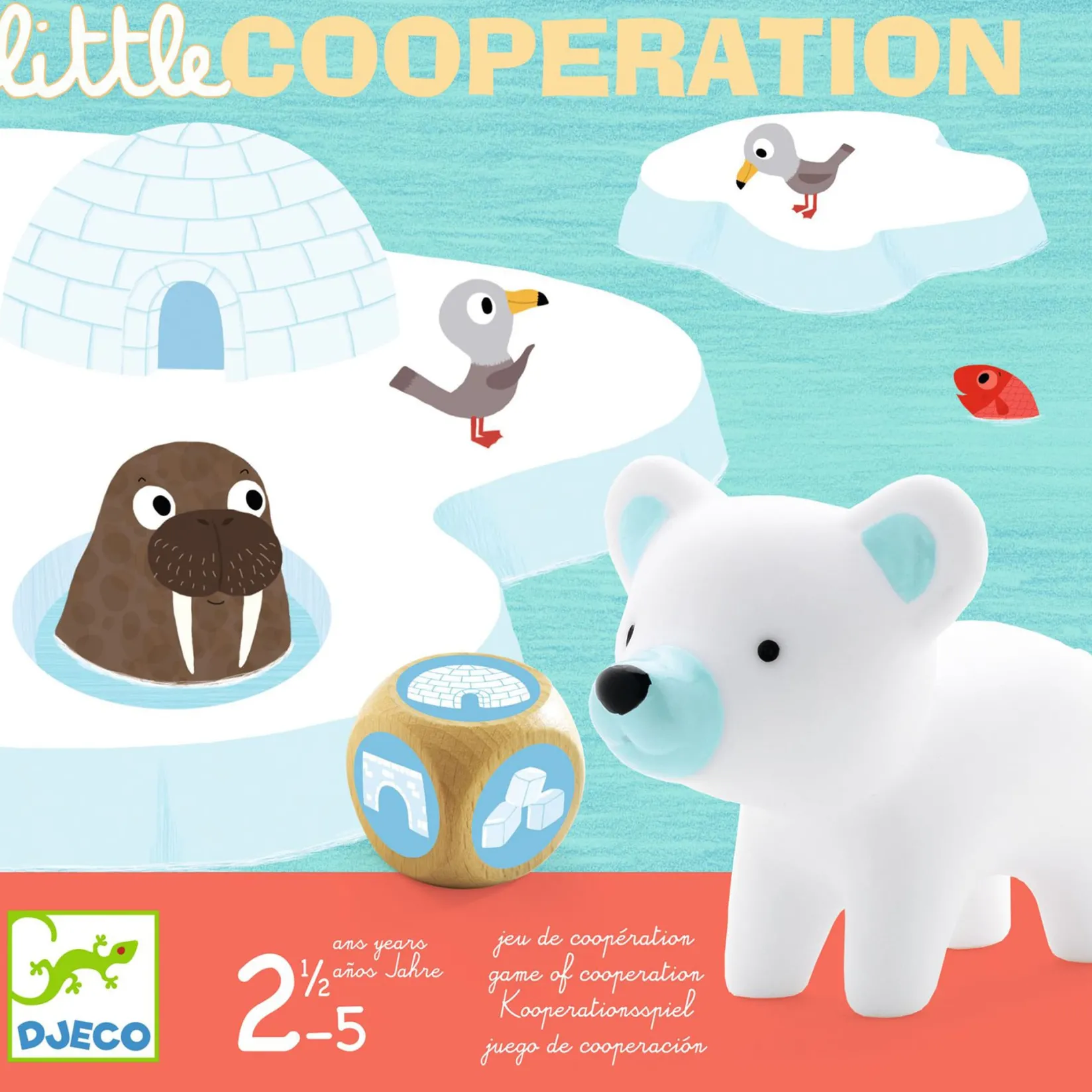 Board Games>Djeco Little cooperation Game