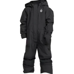 Outerwear|Snowsuits>Volcom Little Flurry One Piece 2-8y Black