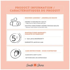 Sale Little Smileys Changing Table with Station - Gray Oak Changing Tables