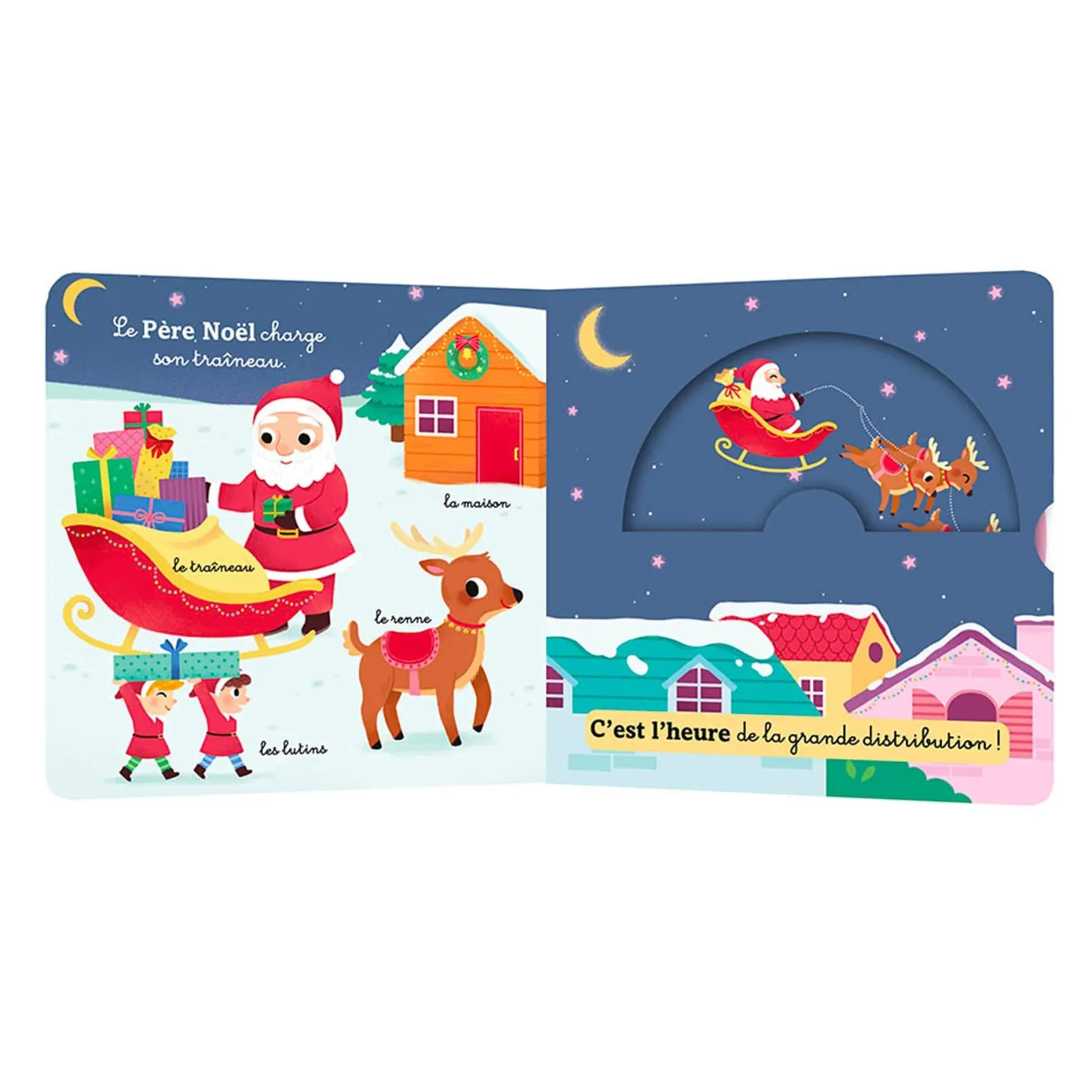 Hot Livre Joyeux Noël Baby 0-2 Years