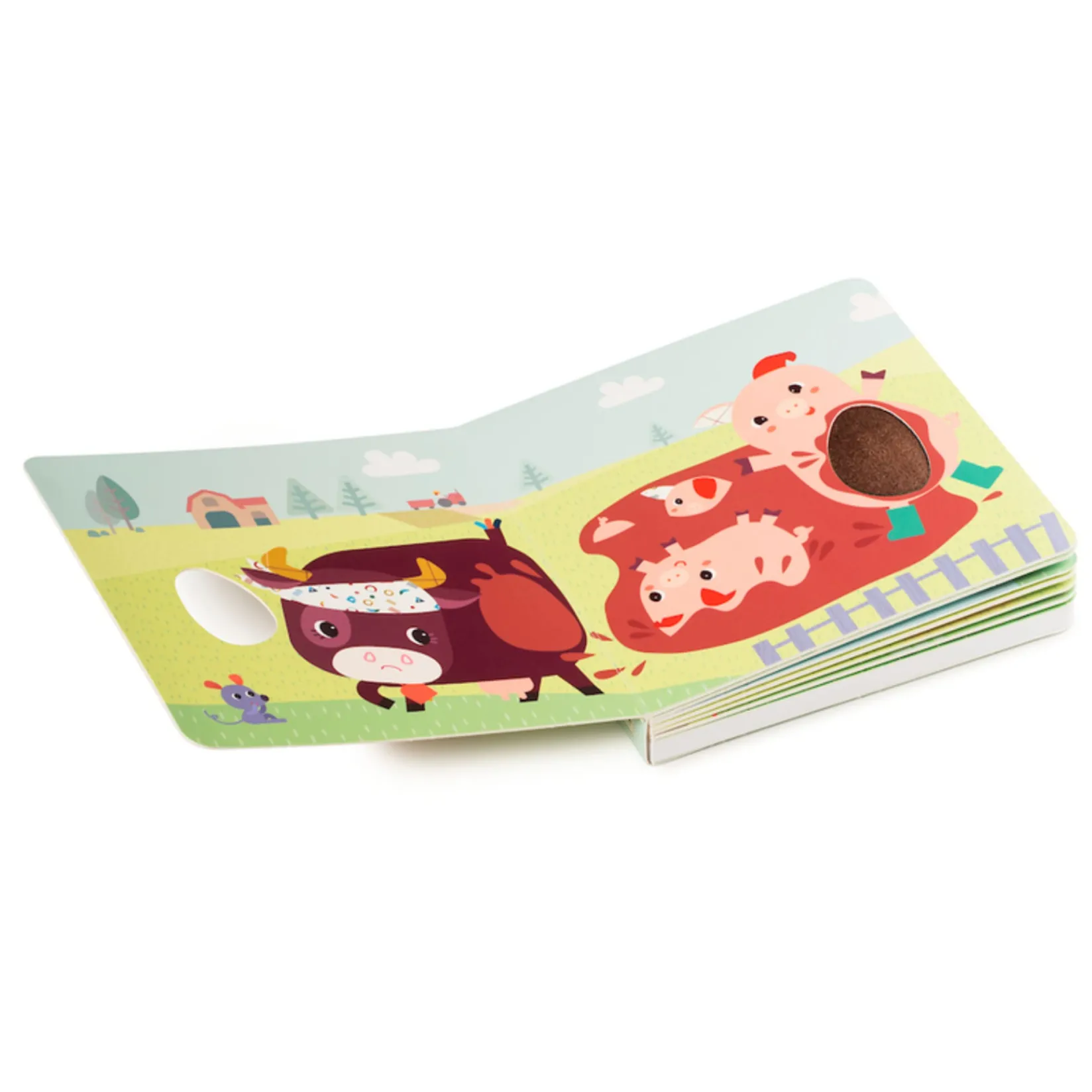 Best Livre Tactile et Sonore "Funky Farm" Baby 0-2 Years