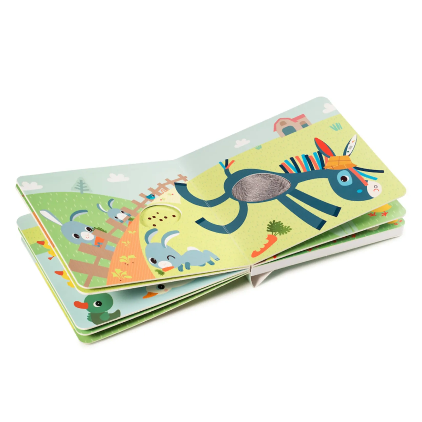 Best Livre Tactile et Sonore "Funky Farm" Baby 0-2 Years